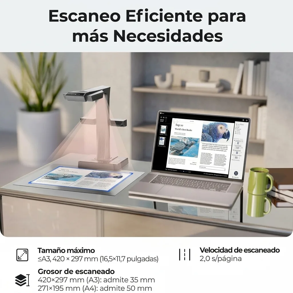 Scanner Czur ET18 Pro