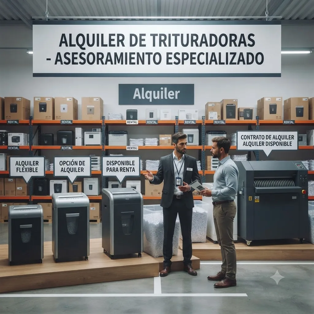 Alquiler De Maquinas Trituradoras De Papel