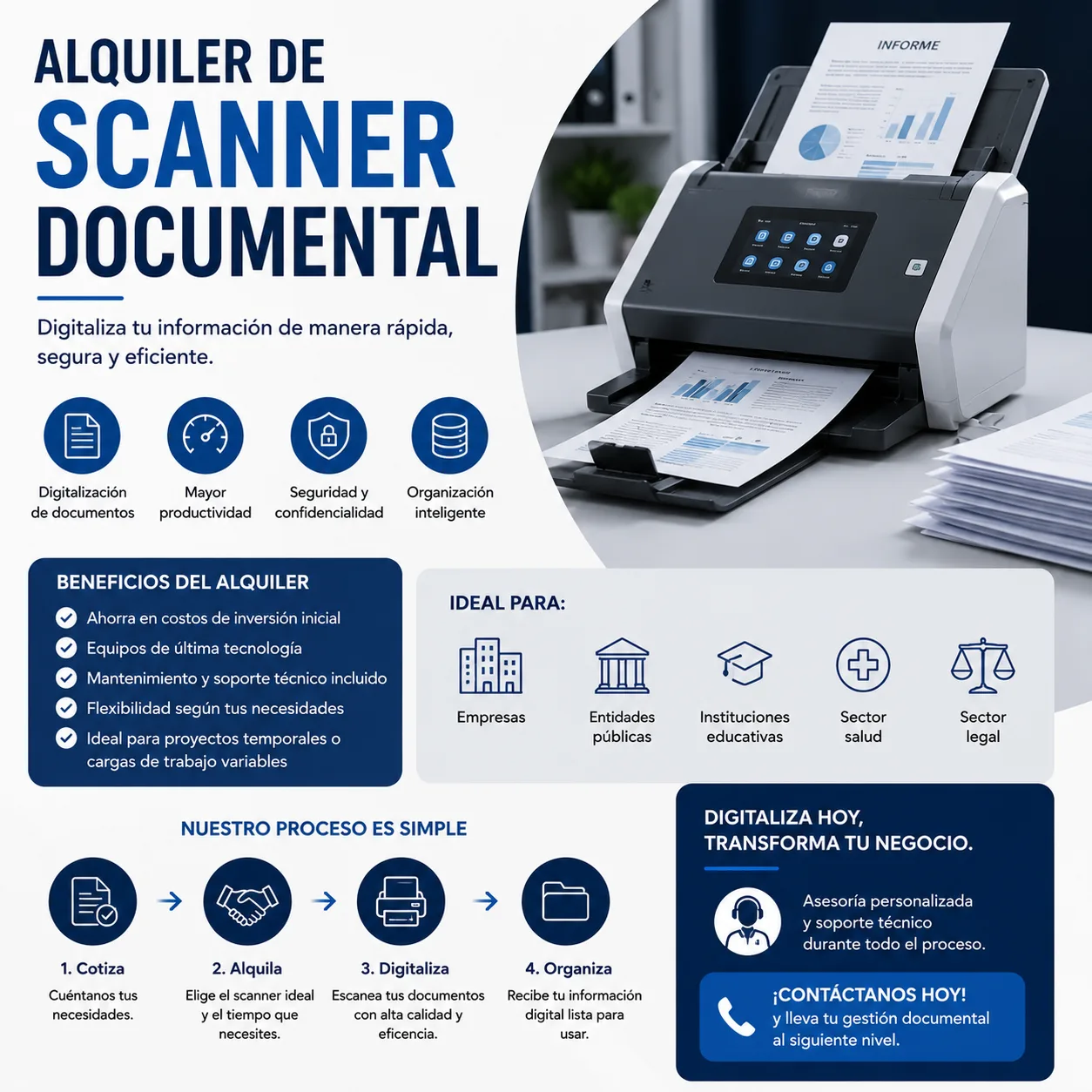 Alquiler De Scanner Documental