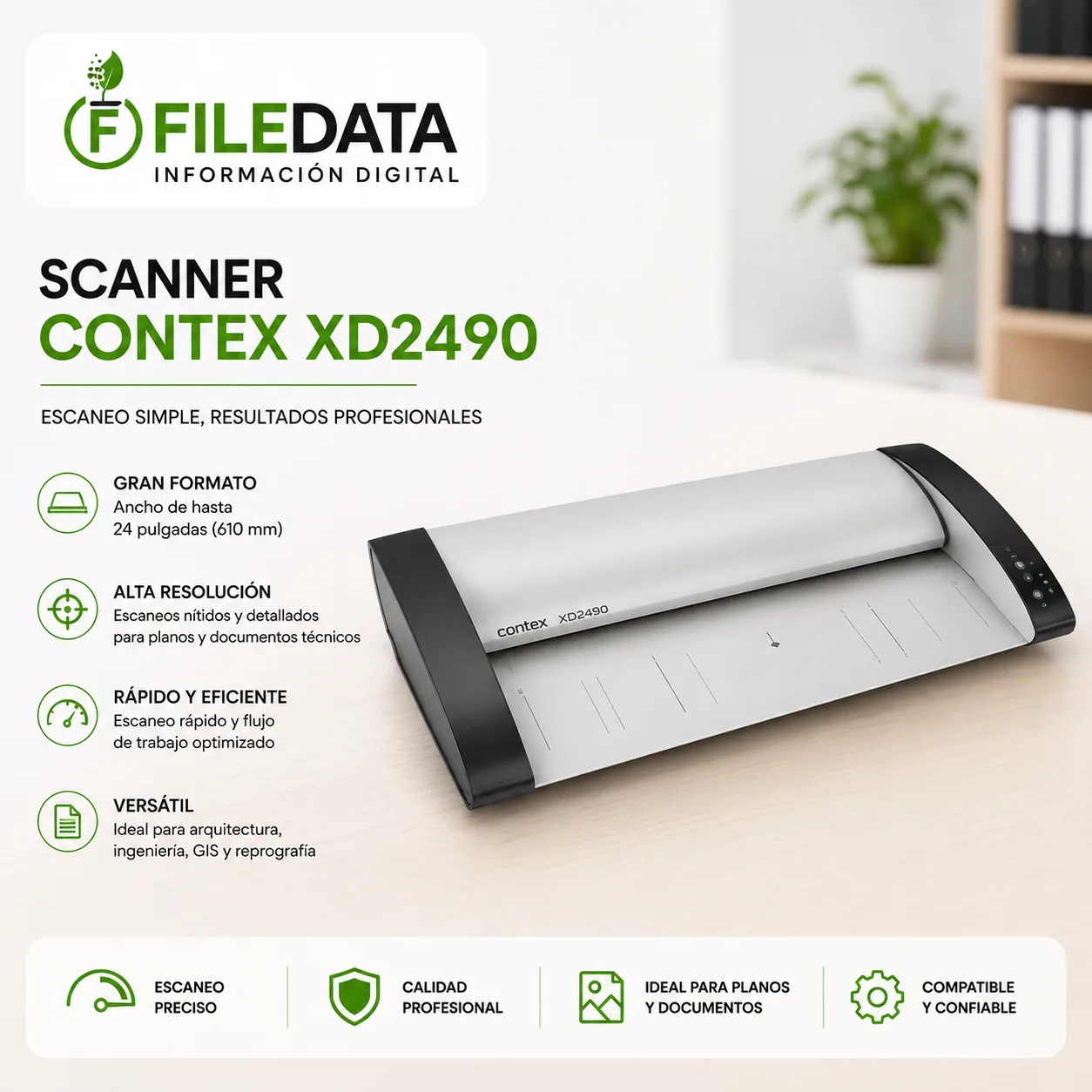 Scanner Contex XD2490
