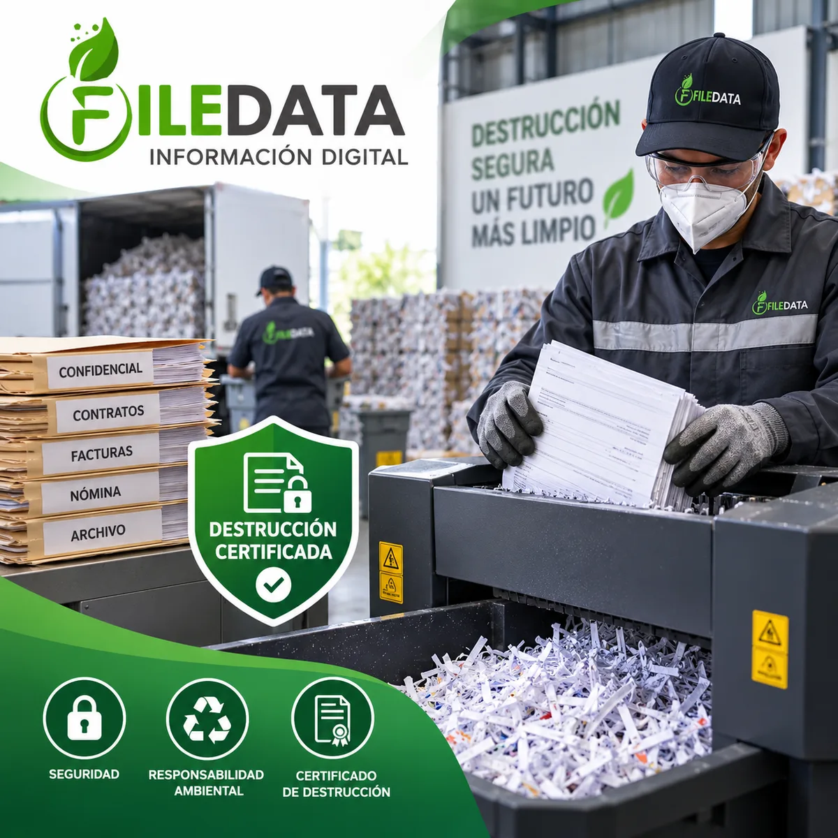 Destrucción Certificada de Documentos en Bogotá, Colombia — imagen 1