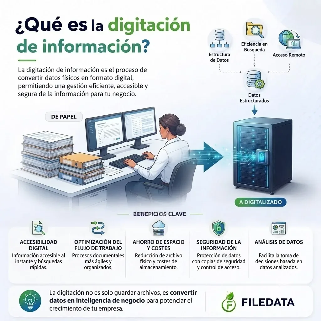 Digitación de información