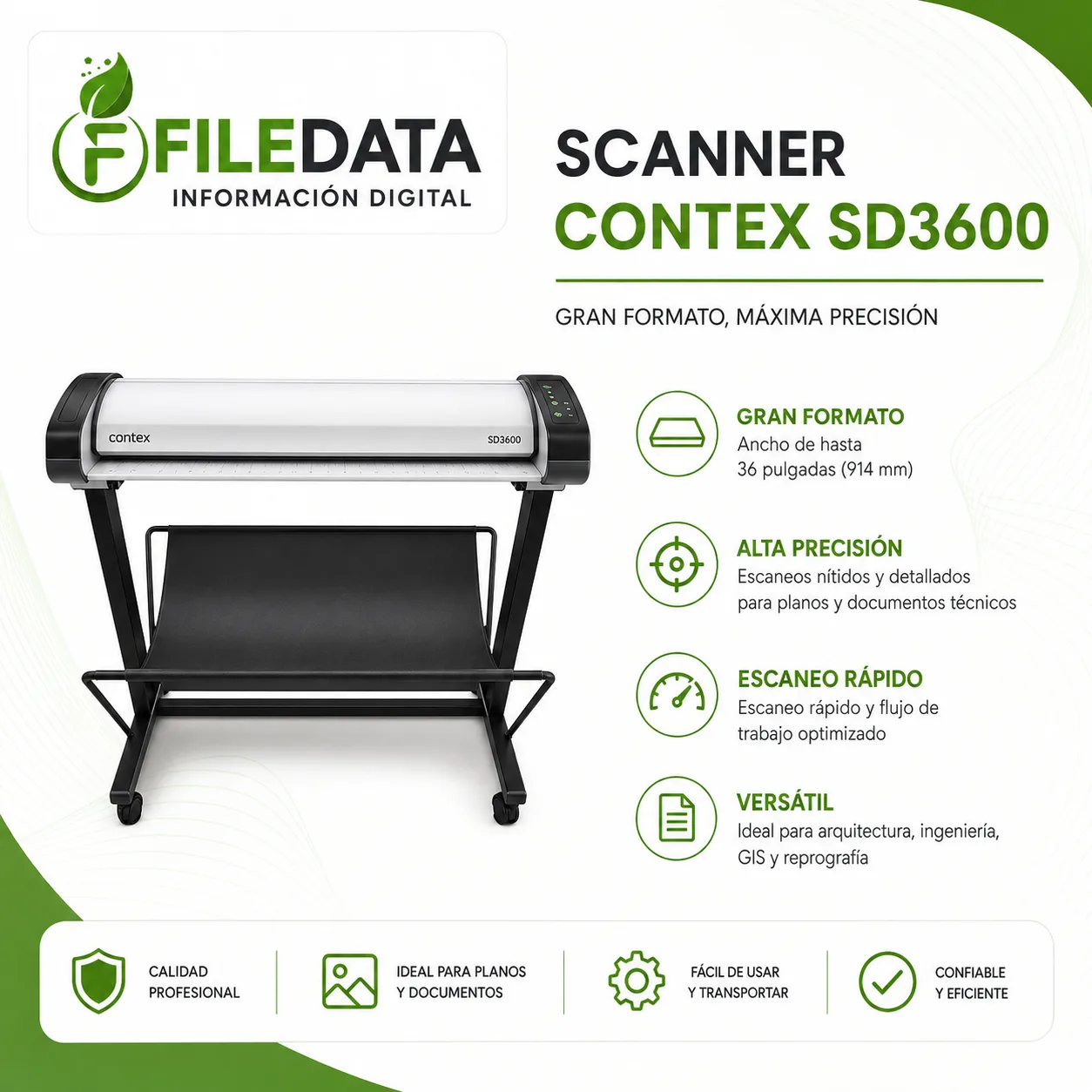 Scanner CONTEX SD3600