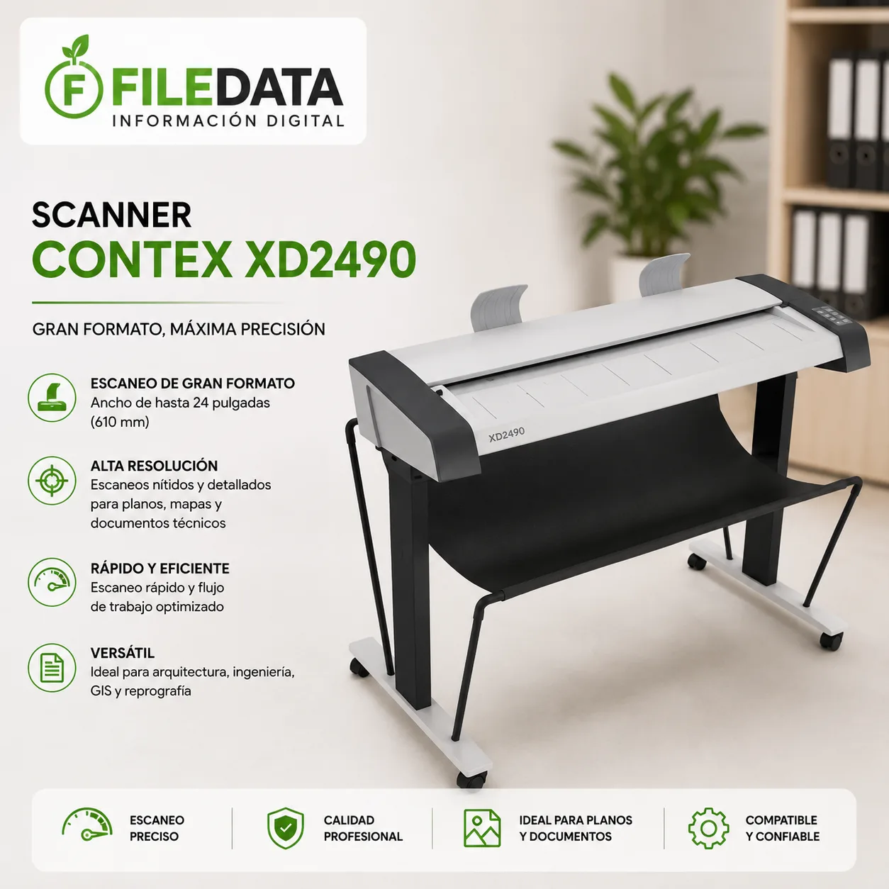Scanner Contex XD2490