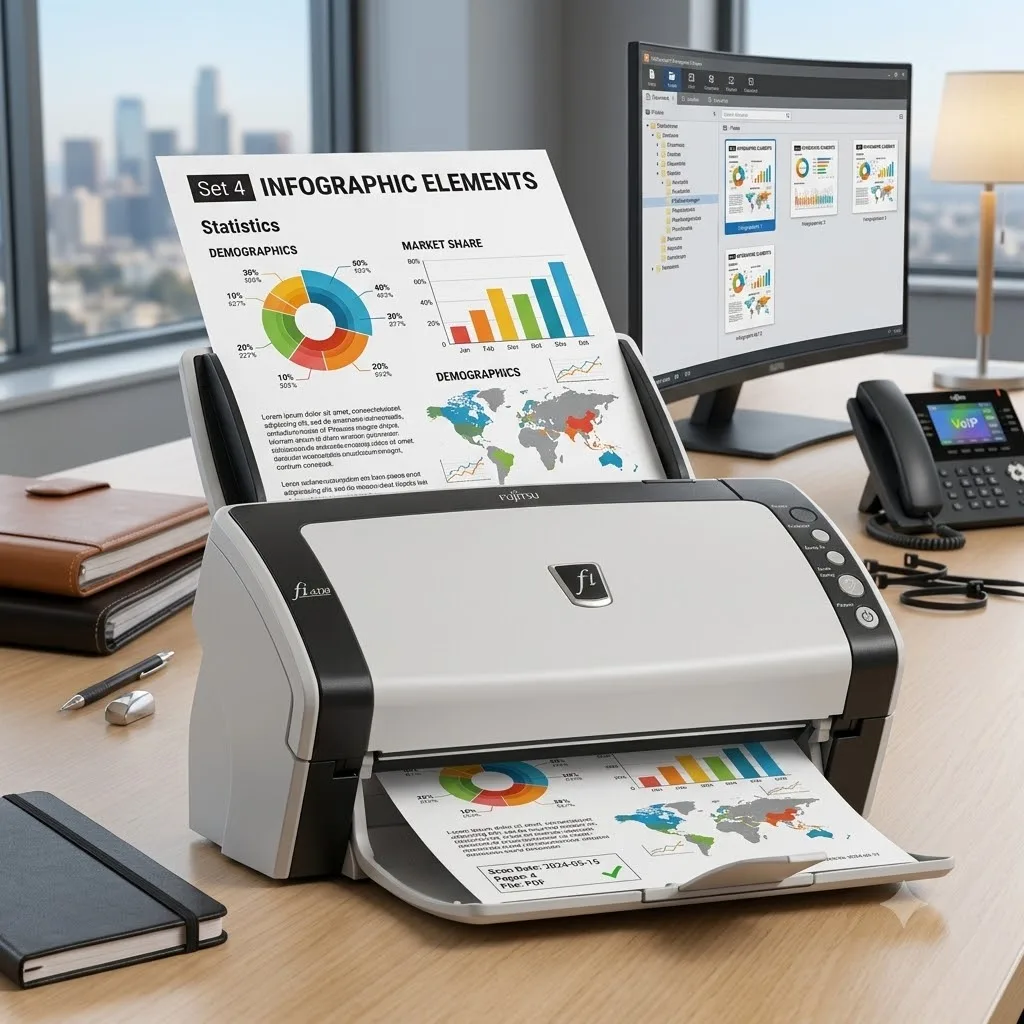 Alquiler Scanner FUJITSU 6130